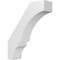 Ekena Millwork 5 1/2-in. W x 20-in. D x 24-in. H Balboa Architectural Grade PVC Knee Brace BRCP055X20X24BOA - alternate 1